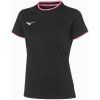Dámské tričko Mizuno Tee/Black/Pink Fluo