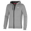 Mizuno Sweat Jacket / Gray (Velikost S)