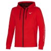 Mizuno Sweat Jacket / Fiery Red (Velikost S)