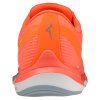 Dámská běžecká obuv Mizuno WAVE SHADOW 5 / Neon Flame/White/Blue Blizzard (Velikost 36.5/4.0)