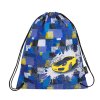 Školní sáček na přezůvky tělocvik Bagmaster EPSON 8 B Black Blue Yellow