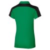 Dámské sportovní tričko Mizuno Kobe Polo W(M) / Green/Black (Velikost S)