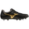 Pánská fotbalová obuv Mizuno Monarcida NeoII SelMIX / Black/Gold (Velikost 39.0/6.0)