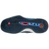 Unisex halová obuv Mizuno WAVE MOMENTUM 2 / Dark Denim / White / Scarlet Ibis (Velikost 51.0/15.0)