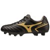 Dětská fotbalová obuv Mizuno MonarcidaNeoIISel JR / Black/Gold (Velikost 32.5/1.0)