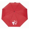 Dětský skládací deštník Doppler Mini Light Kids Kočka Červená