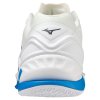 Unisex halová obuv Mizuno WAVE STEALTH NEO / Undyed White / Spellbound / Peace Blue (Velikost 36.5/4.0)