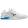 Unisex halová obuv Mizuno WAVE STEALTH NEO / Undyed White / Spellbound / Peace Blue (Velikost 36.5/4.0)
