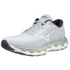 Dámská běžecká obuv Mizuno WAVE HORIZON 6 / Heather/White/Neo Lime (Velikost 35.0/3.0)