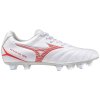 Pánská fotbalová obuv Mizuno MONARCIDA NEO III SELECT MIX / White/Radiant Red / 39.0/6.0 (Velikost 39.0/6.0)