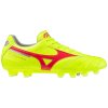 Pánská fotbalová obuv Mizuno MORELIA II PRO MD / Safety Yellow/Fiery Coral 2/Galaxy Silver (Velikost 39.0/6.0)