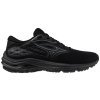Dámská běžecká obuv Mizuno WAVE EQUATE 8 / Black/Metallic Gray (Velikost 36.5/4.0)
