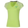 Dámské sportovní tričko Mizuno Mugen Printed Tee / Neo Lime (Velikost S)
