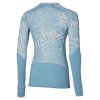 Dámské termo tričko Mizuno Virtual Body G4 Crew / Glacier lake (Velikost XL)