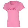 Athletic Mizuno Tee / Wild Orchid / XS (Velikost XL)