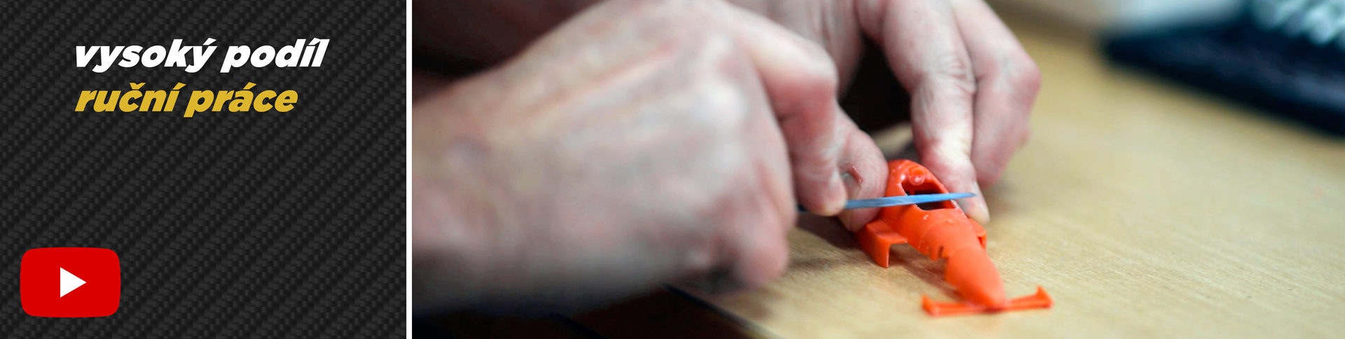 vysoky podil rucni práce