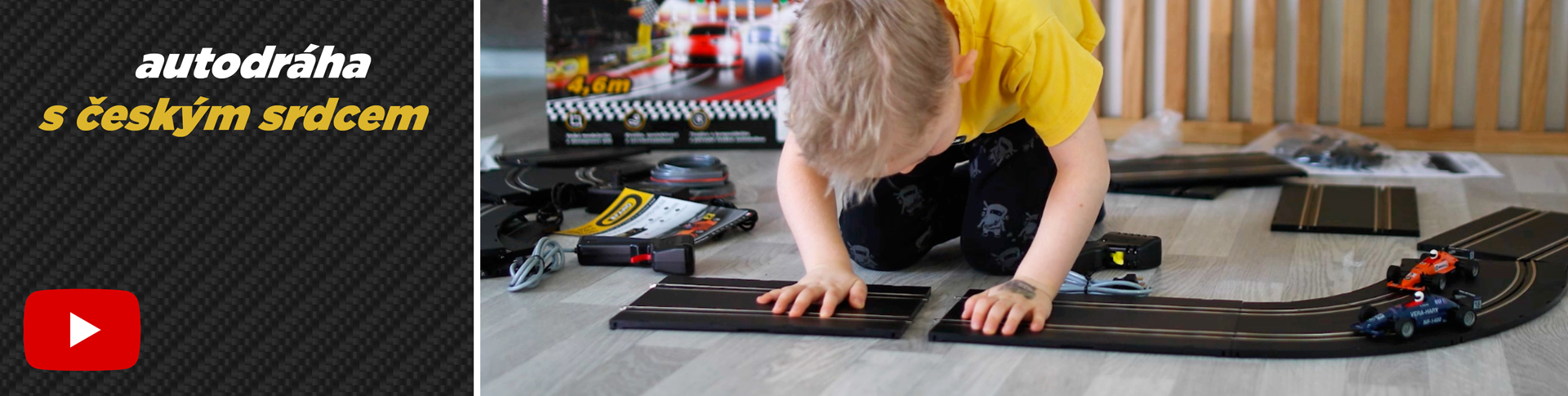 autodráha sceskym sracem
