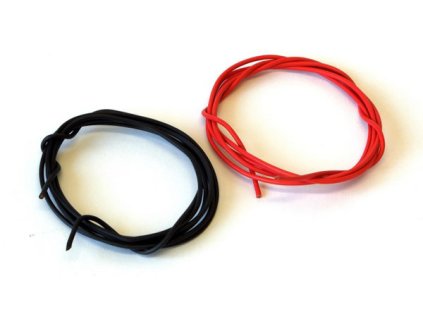 726 kabel 2 x 1 m silikon 2 jadro 1mm