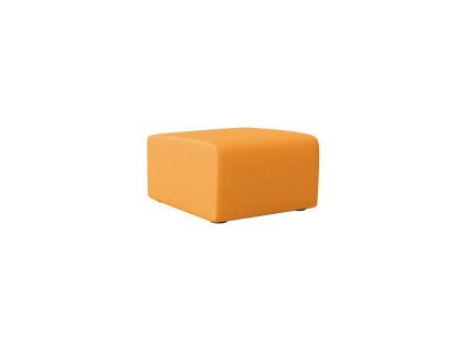 Taburet Rubico Square, 62x75x40cm, látka BN2 oranžová