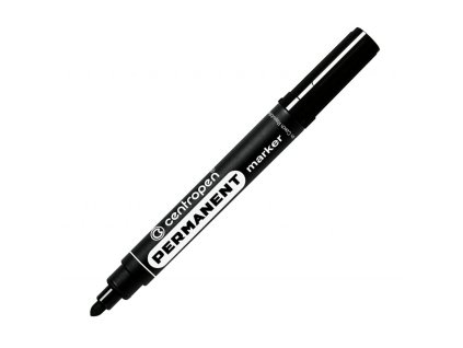 Permanentný popisovač Centropen 8566 čierny