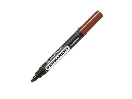 Permanentný popisovač Centropen 8566 hnedý