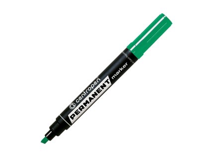 Permanentný popisovač Centropen 8576 zelený