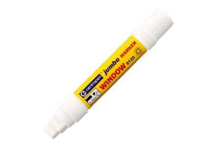 Kriedový popisovač Centropen 9120 biely