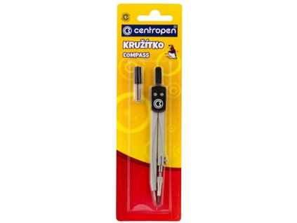Kružidlo Centropen 9591 kovové na blistri