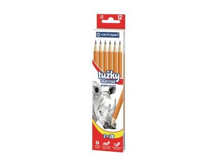 Ceruzka grafitová CENTROPEN 9510/1 č.2 , 12ks