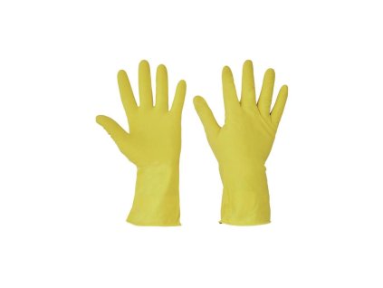 Rukavice latexové STARLING, žlté, veľ. 10/XL