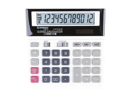 Kalkulačka Donau Tech K-DT4125 biela