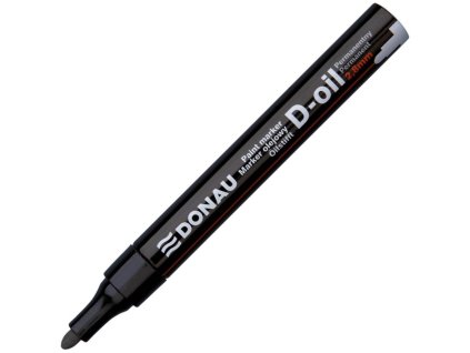 Popisovač lakový 2,8mm Donau D-OIL čierny