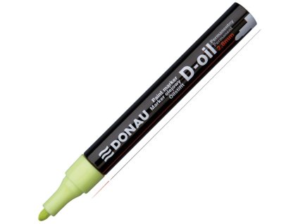Popisovač lakový 2,8mm Donau D-OIL žltý