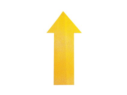 Podlahové značenie ŠÍPKA žlté 10ks