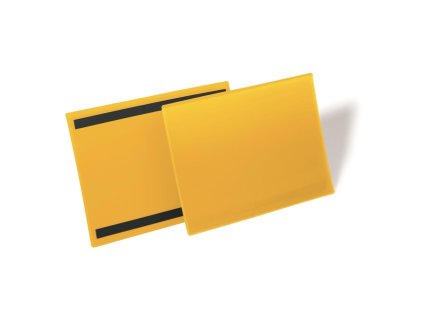 Magnetické vrecko na dokumenty 297x210mm na šírku 50ks žlté