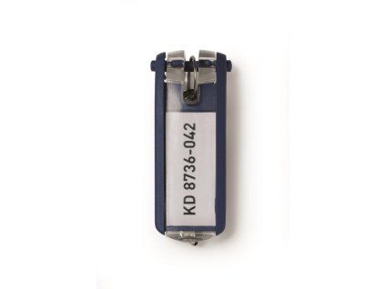 Menovky na kľúče DURABLE KEY CLIP modré 6ks