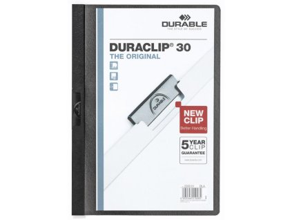Obal s klipom DURACLIP Original 30 čierny