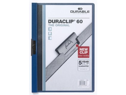 Obal s klipom DURACLIP Original 60 tmavomodrý