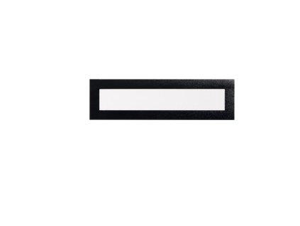 Magnetický DURAFRAME MAGNETIC Top pre A4, 210x40 mm, čierny