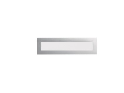 Magnetický DURAFRAME MAGNETIC Top pre A4, 210x40 mm, strieborný