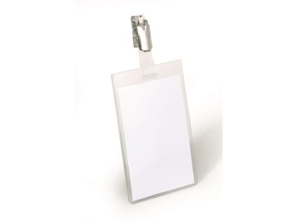Visačka so štipcom vertikálna DURABLE 60x90mm 25ks
