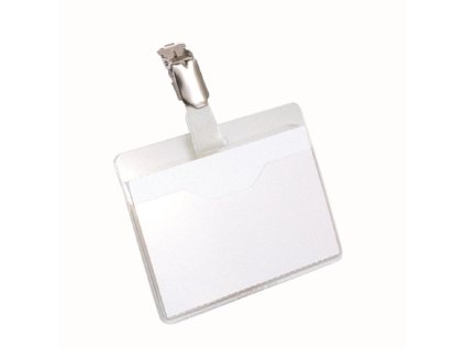 Visačka so štipcom horizontálna pootvorená DURABLE 90x60mm 5ks
