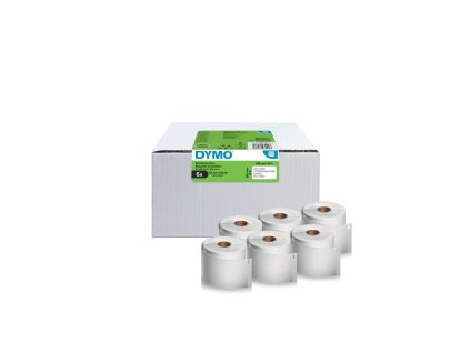 Samolepiace etikety Dymo LW 5XL 102x59 mm veľké expedičné biele 840ks