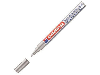Lakový popisovač edding 751 strieborný