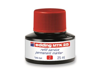 Atrament edding MTK 25 červený