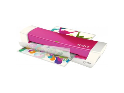 Laminátor Leitz iLAM Home Office A4 WOW ružový