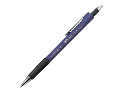 Mikroceruzka Faber Castell Grip 1347 0,7mm modrá