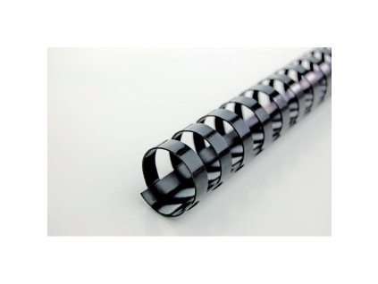 Plastové hrebene GBC 21R 6mm čierne