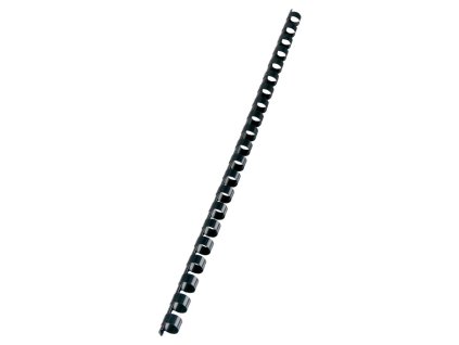 Plastové hrebene GBC 21R 10mm čierne