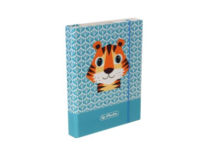 Box na zošity A4 s gumičkou Cute Animals Tiger